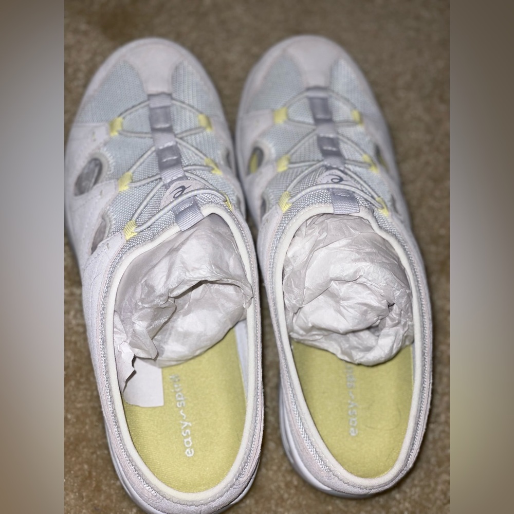 Easy spirit as EZTRY slip on 11 wide i. light gray new in box - Picture 10 of 10